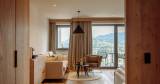 The newly renovated suites at Alpina Alpendorf offer the best views of the mountains