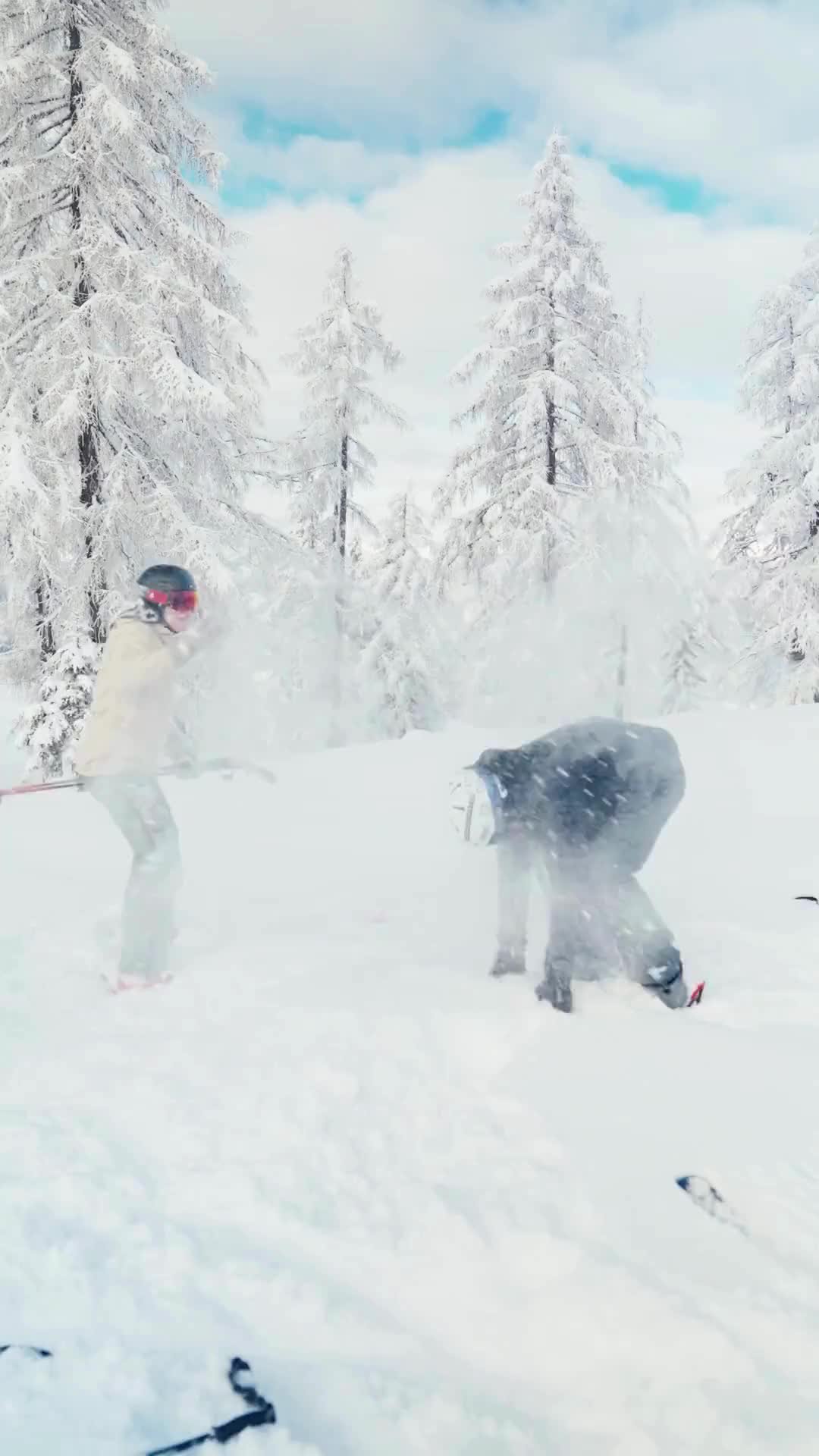 Eine Familie verbringt den Winterurlaub im Skigebiet Snow Space Salzburg